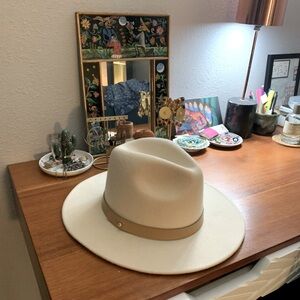 Lack of Color Ivory Fedora